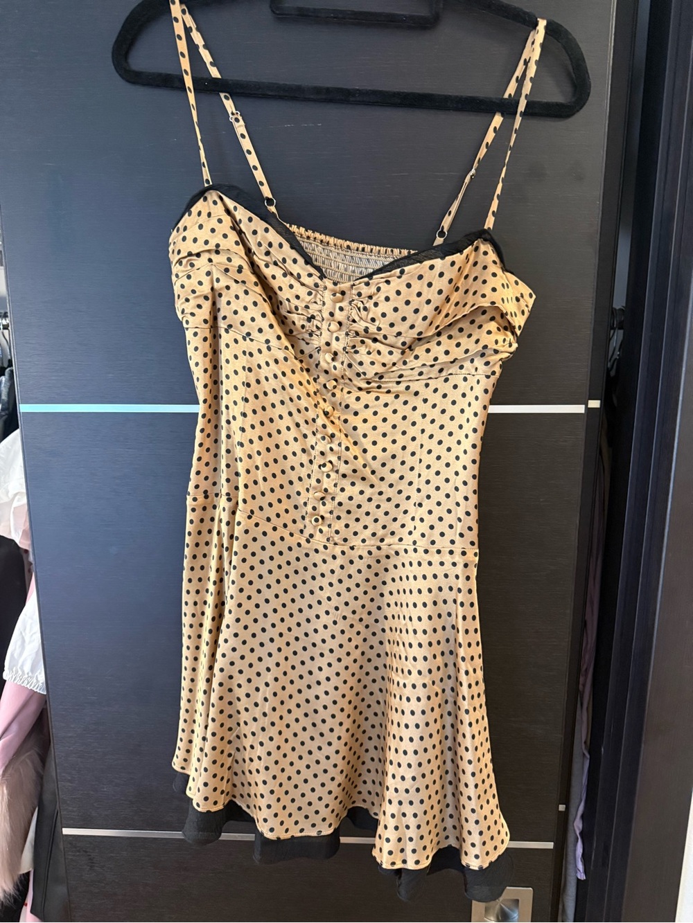 Reformation Ursula Polka Dot Dress - Picture 3 of 4